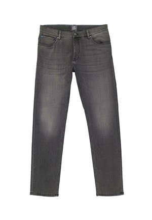 AUS HOCHWERTIGEM  - Jeans Straight Leg - anthrazit