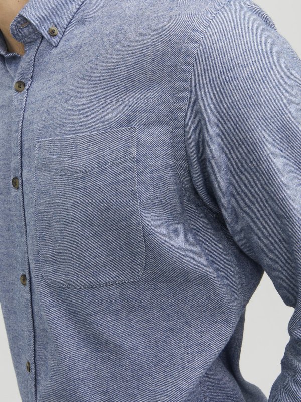 JJECLASSIC SHIRT - Shirt - faded denim4