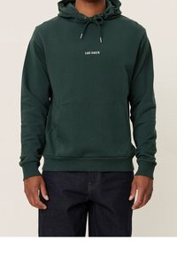 Les Deux Felpa con cappuccio - dark green