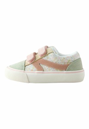 WIDE FIT - Babacipők - sage green floral