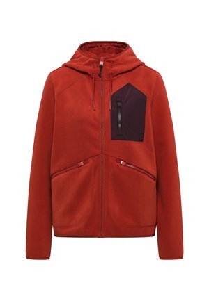 Cecil, JACKE AUS FLEECE MIT KAPUZE - Veste polaire - light russet red