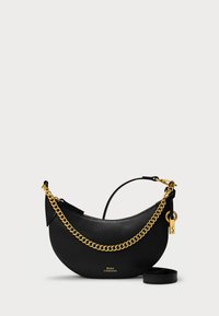 POLO ID LEATHER MINI CHAIN BAG - Borsa a mano - black