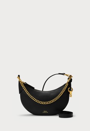 POLO ID LEATHER MINI CHAIN BAG - Sac à main - black