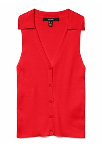VMWILLOW V NECK - Väst - high risk red