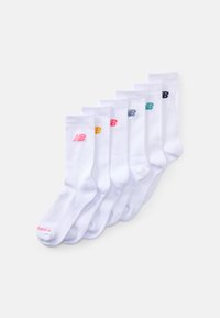 EXCLUSIVE UNISEX 6 PACK - Spordisokid - white/multi