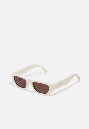 Gucci UNISEX - Okulary przeciwsłoneczne - ivory-ivory-brown