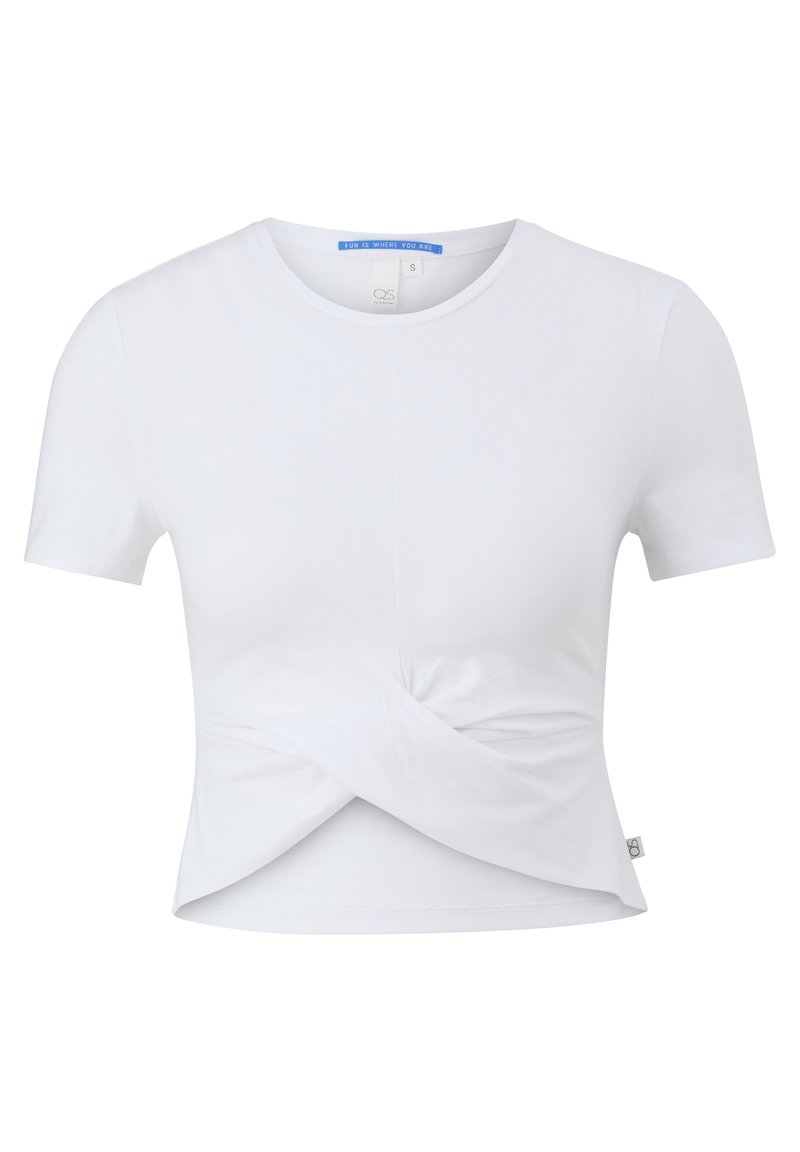 QS T-shirt basic wit QS T-shirt basic wit