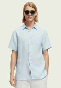 Scotch & Soda - SHORT-SLEEVED POCKETED - Srajca - sky Miniaturna slika 1