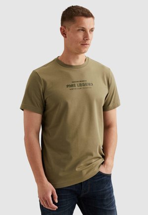 PME Legend, Tričko s potlačou - dusky green
