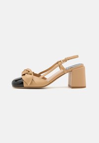 BABY DOLL - Klassikalised kontsakingad - beige/black