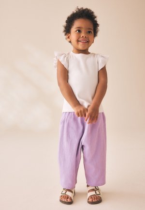 Next, REGULAR FIT - BARREL LEG TROUSERS  . - Püksid - purple
