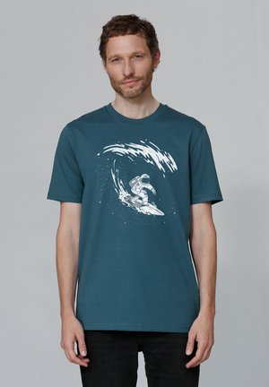 watapparel SURFING SPACEMAN - Print T-shirt - stargazer