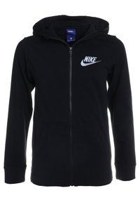 Nike Performance HOODIE - Träningsjacka - black/wolf grey