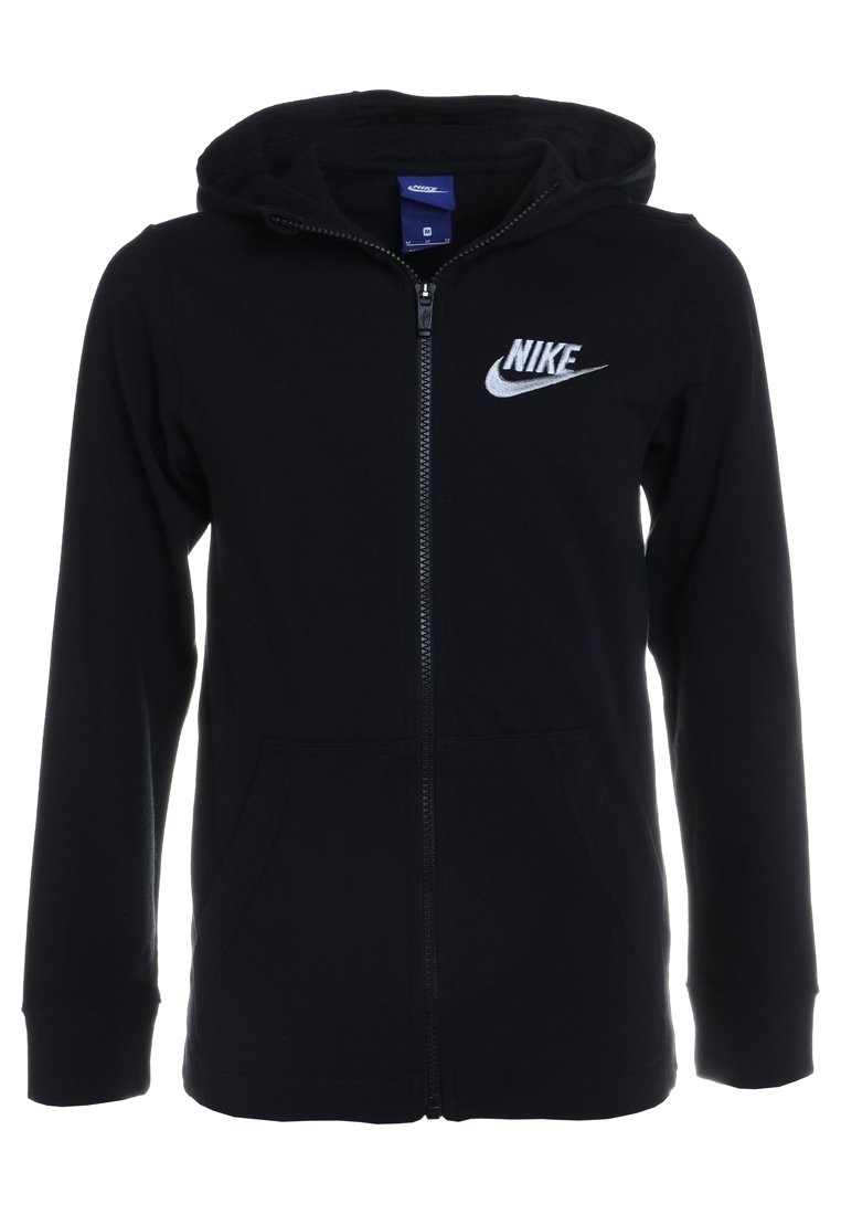 Nike Performance HOODIE - Träningsjacka - black/wolf grey