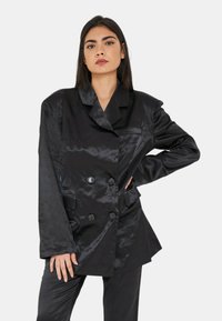 Glamorous ELEGANTE - Halflange jas - black