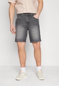 Wrangler - FRONTIER - Jeansshort - marshall Miniatuurafbeelding 1