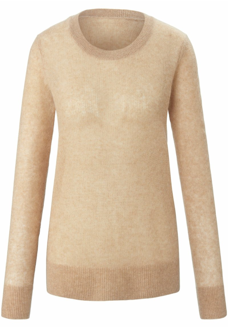 Damen Strickjacken | Include Strickpullover sand-melange/beige - NB02624 Damen Strickjacken | Include Strickpullover sand-melange/beige - NB02624