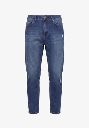 Carrera Jeans, CARRERA JEANS JEANS CARROT-FIT 739 - Jeans Tapered Fit - medium blue wash stone wash with small breaks and mustaches