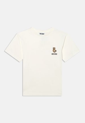 MOSCHINO, CARRY OVER UNISEX - Обикновена тениска - cloud