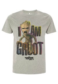 Marvel MARVEL GUARDIANS OF THE GALAXY 2 - I AM ROCK - T-shirt z nadrukiem