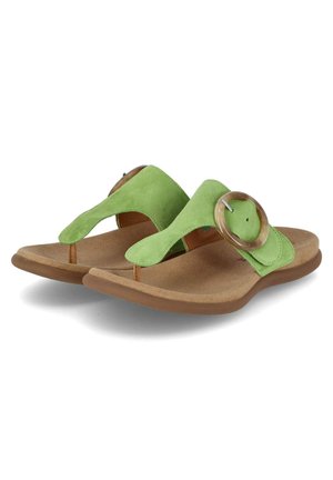 Gabor T-bar sandals - grün