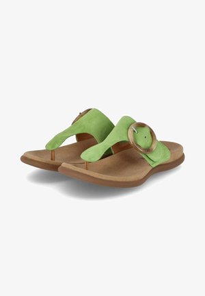 Gabor T-bar sandals - grün