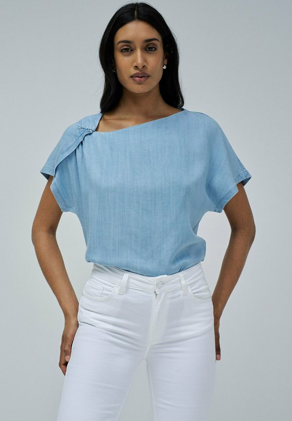 REGULAR - Bluse - blau