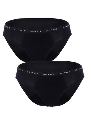 SLIP MESTRUALI FLUSSO ABBONDANTE-2 PACK - Mutande mestruali - Black