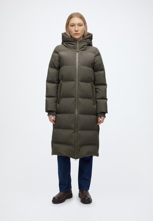 Marc O'Polo, WOVEN OUTDOOR COATS WATERPROOF DOWN - Пухено палто - dim shadow