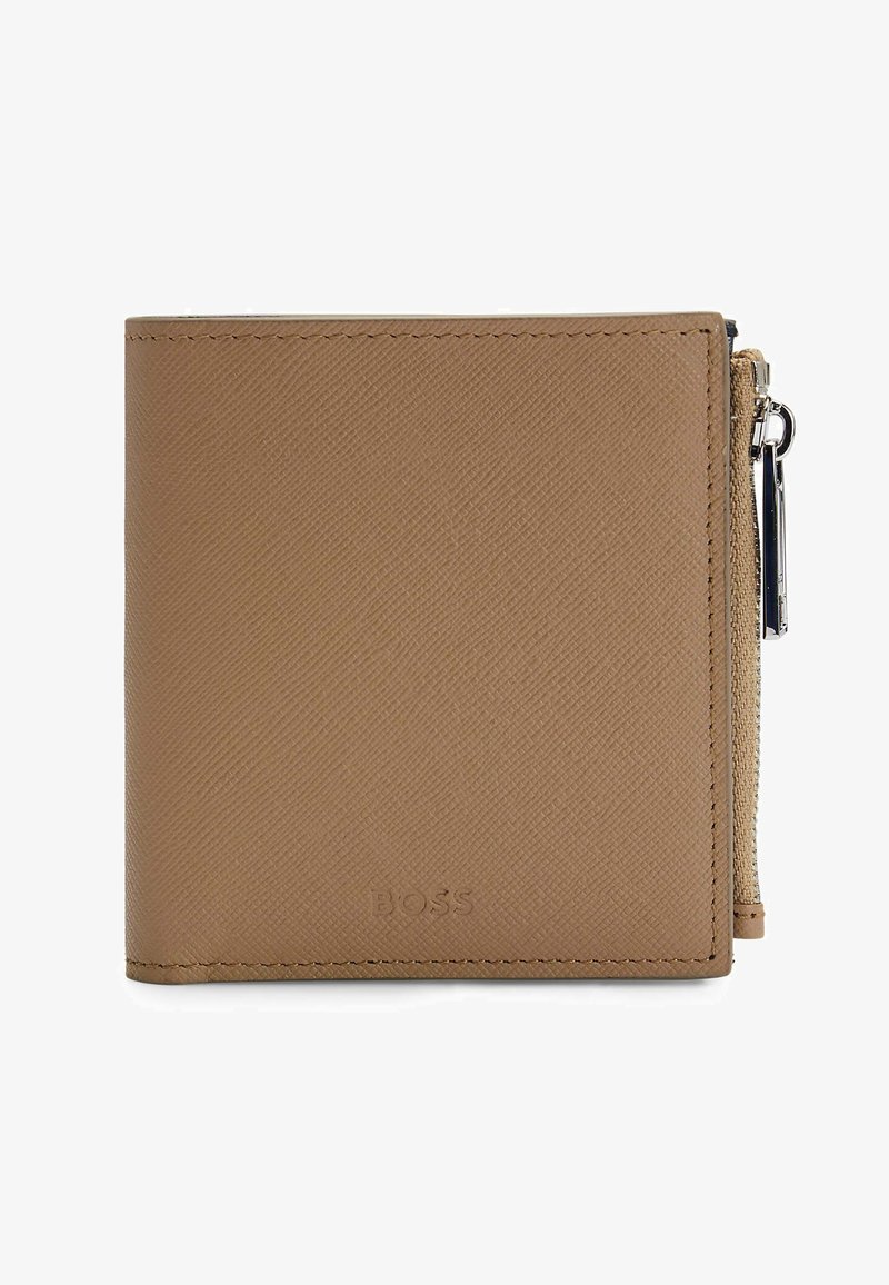 Beige Wallet BOSS JAIMIE_BIFOLD ZIP - Wallet - beige/beige - Zalando.co.uk