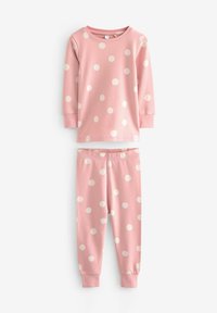 Next STAMPY 3 PACK - REGULAR FIT SET - Pyjama - pink white heart flower spot