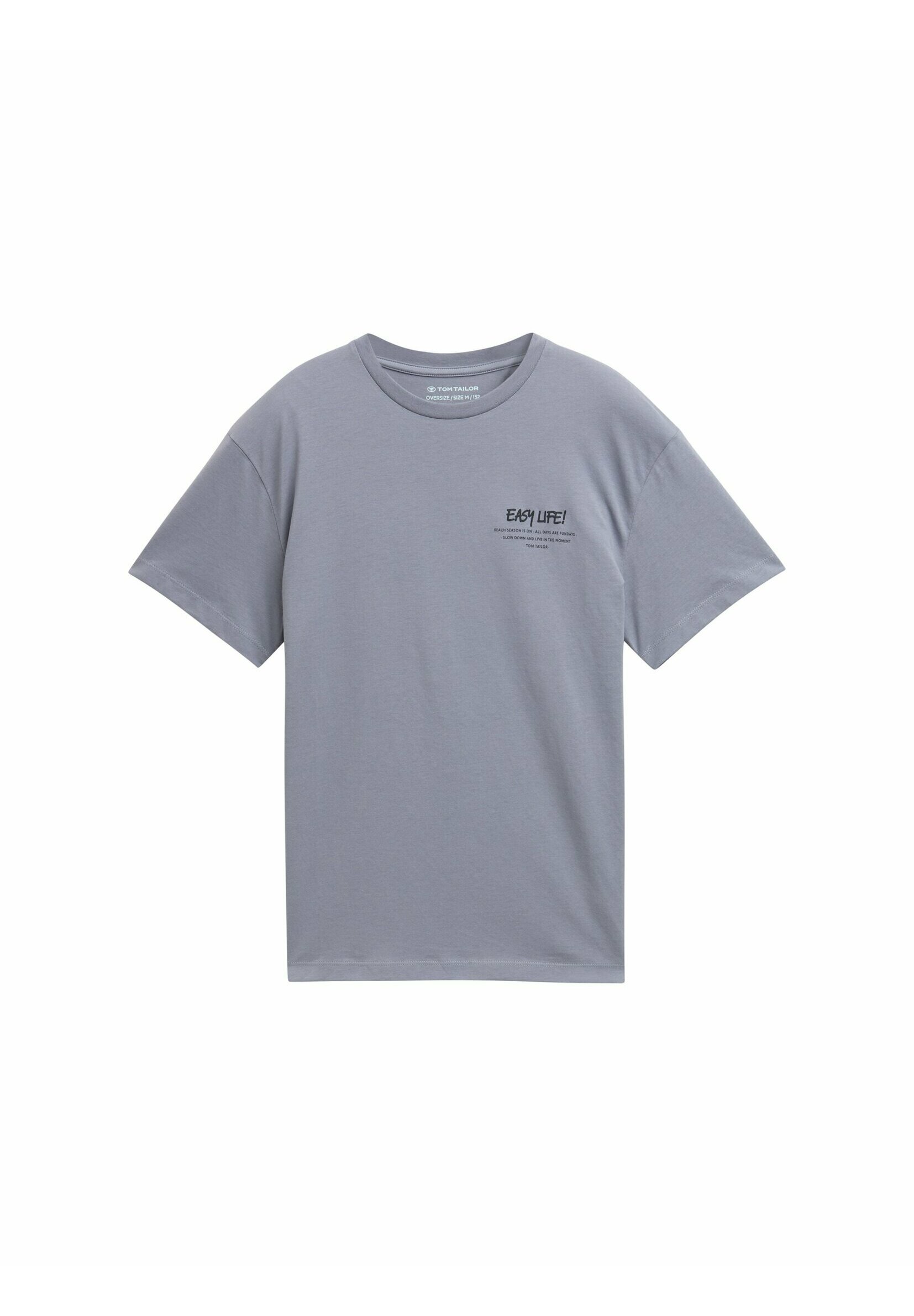 TOM TAILOR T-shirt print bluish grey/grijs