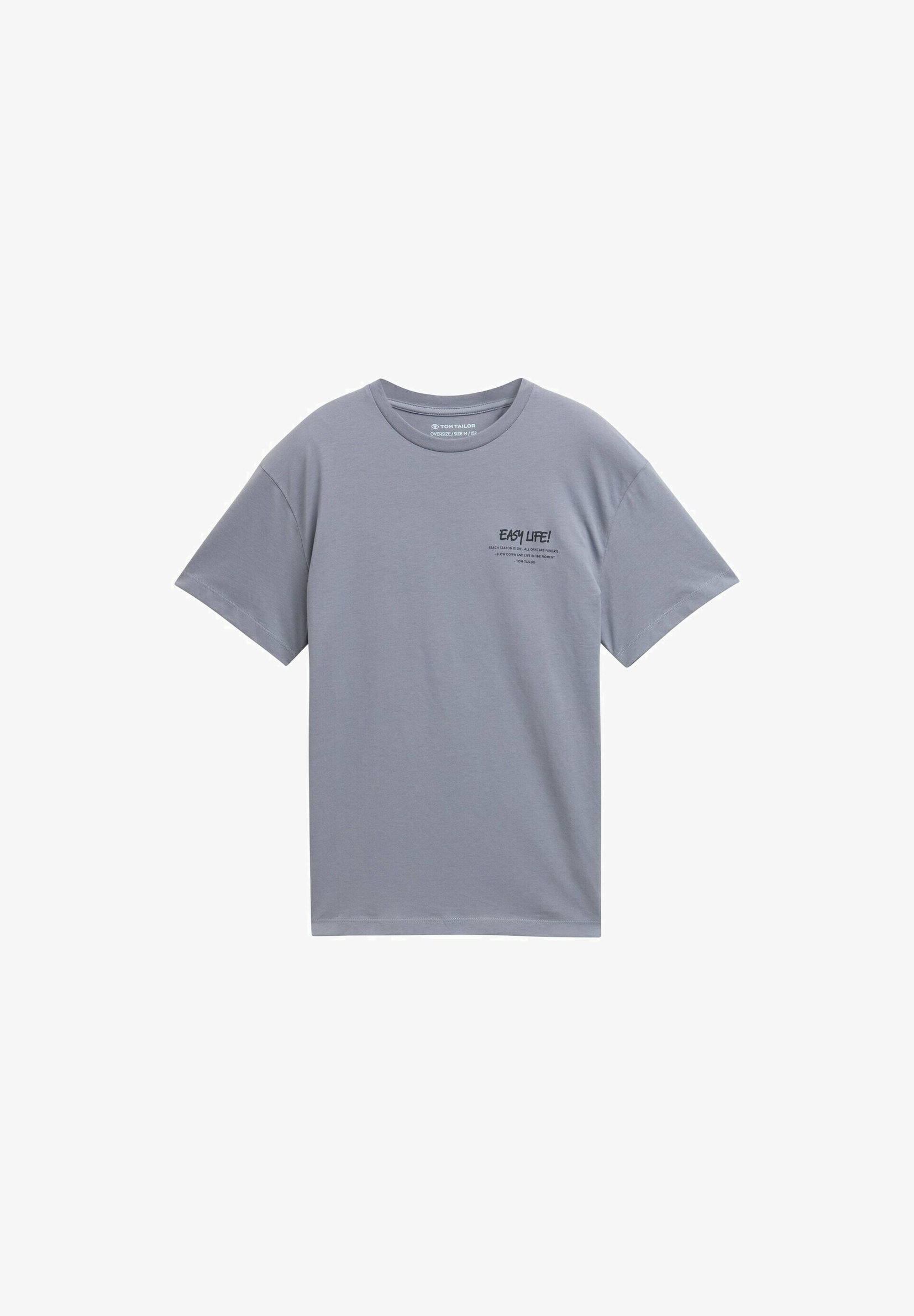 TOM TAILOR T-shirt print bluish grey/grijs