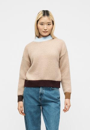 ONLY, ONLOLINA CONTRAST HIGHNECK - Jersey de punto - multi-coloured