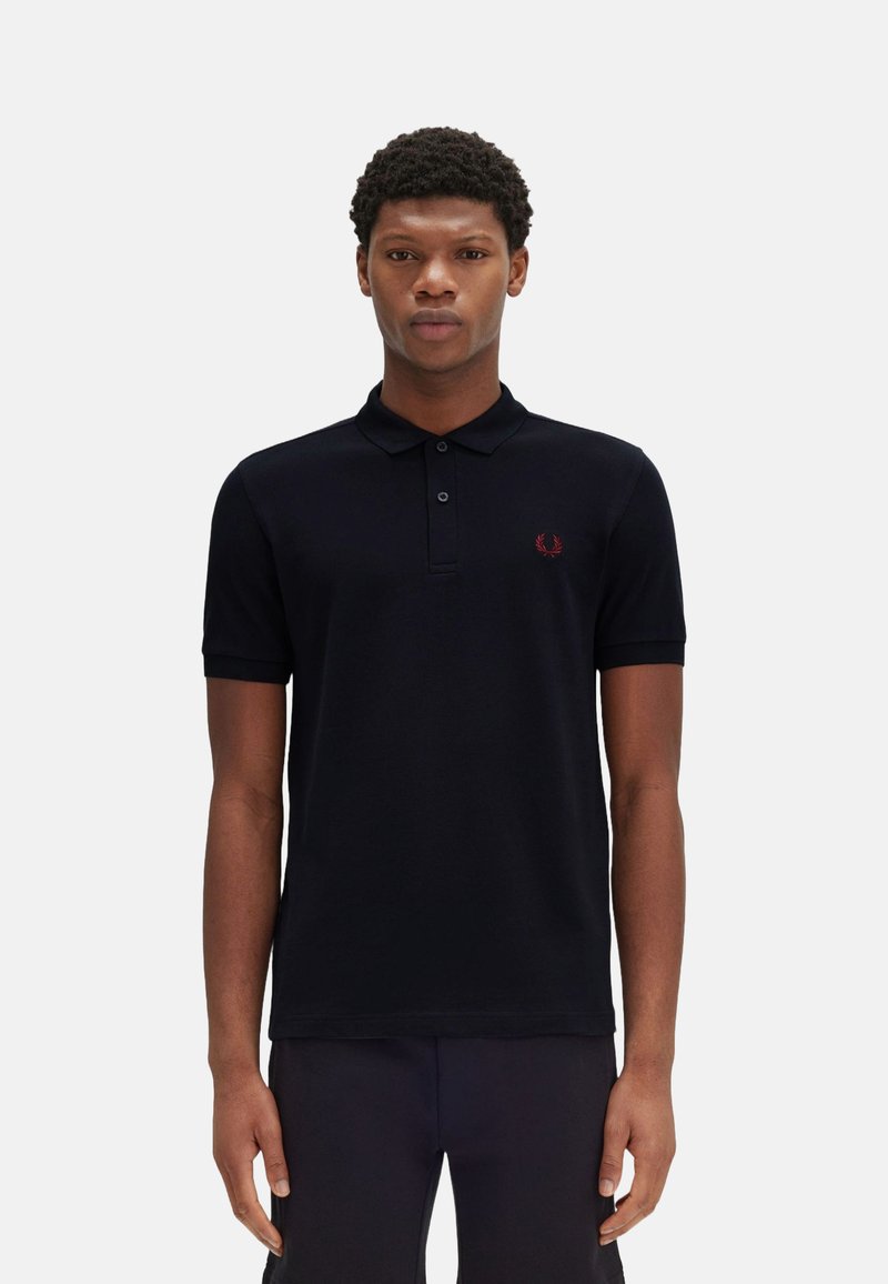 Fred Perry Poloshirt - azul marino rojo tostado