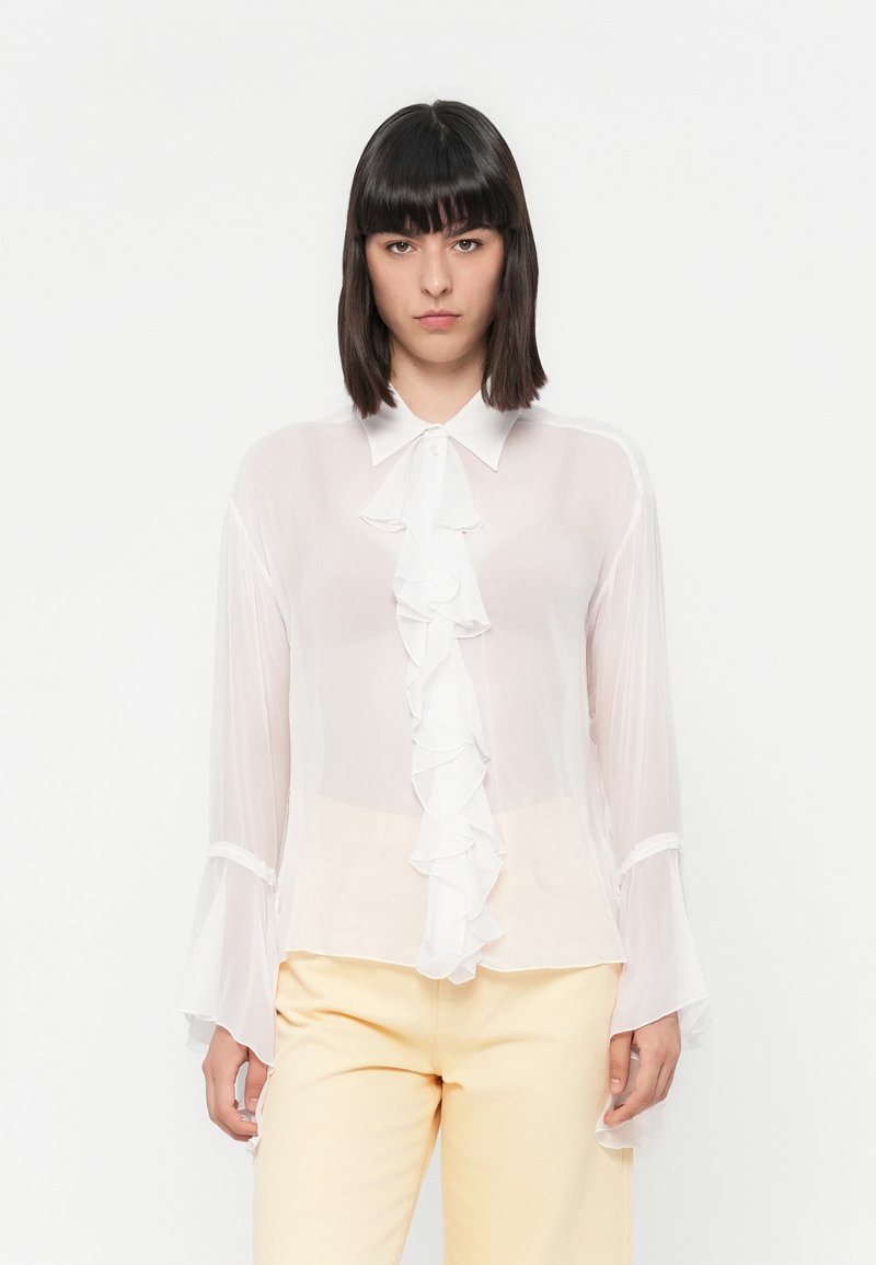 PATRIZIA PEPE Overhemdblouse wit