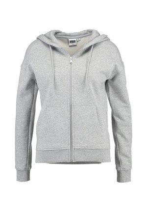 Urban Classics, HOODY - Majica s kapuljačom i patentnim zatvaračem - grey