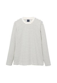 Langærmet T-shirt - off-white