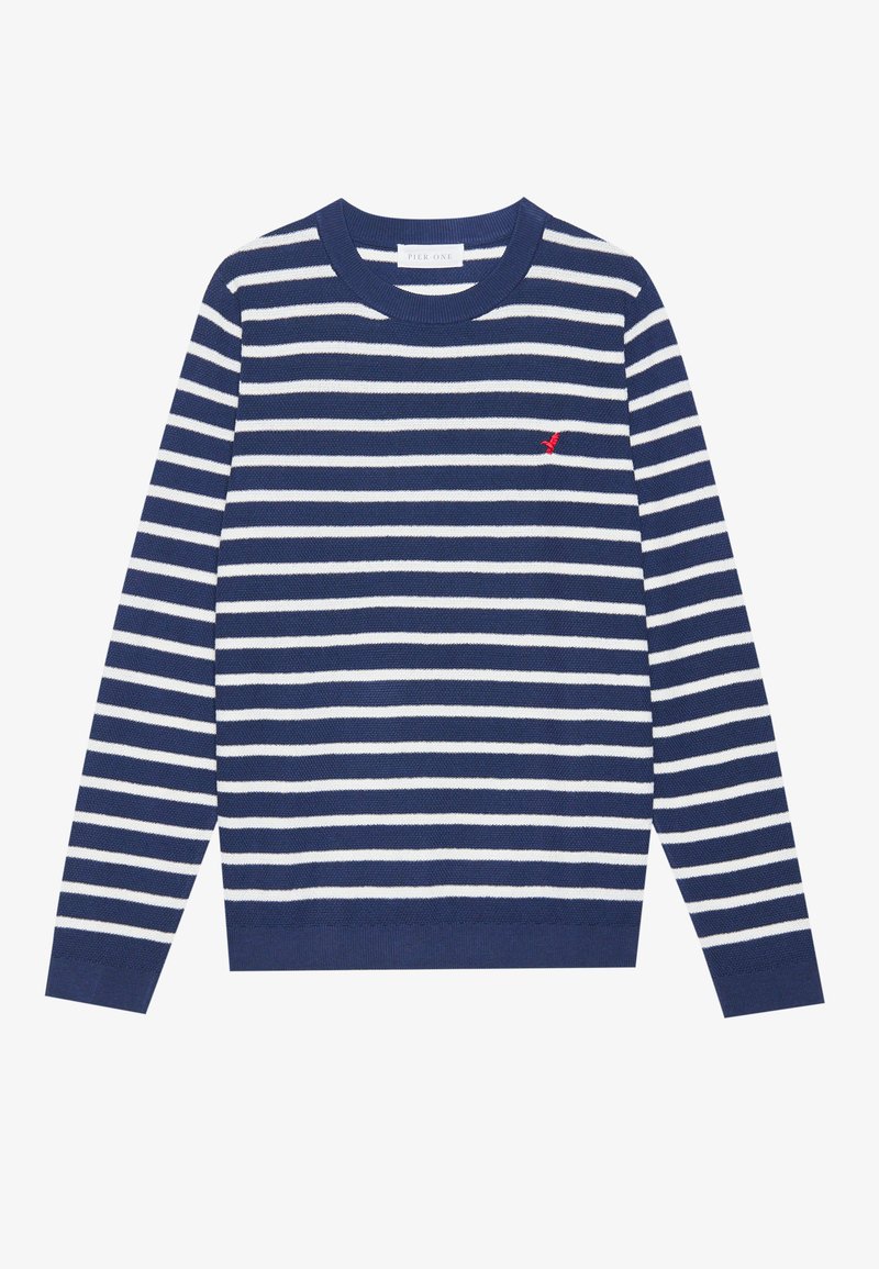 Pier One Trui donkerblauw Pier One Trui donkerblauw