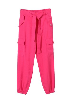 Pantaloni cargo - fuxia