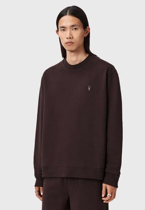 ASHER CREW - Camisola - plum brown