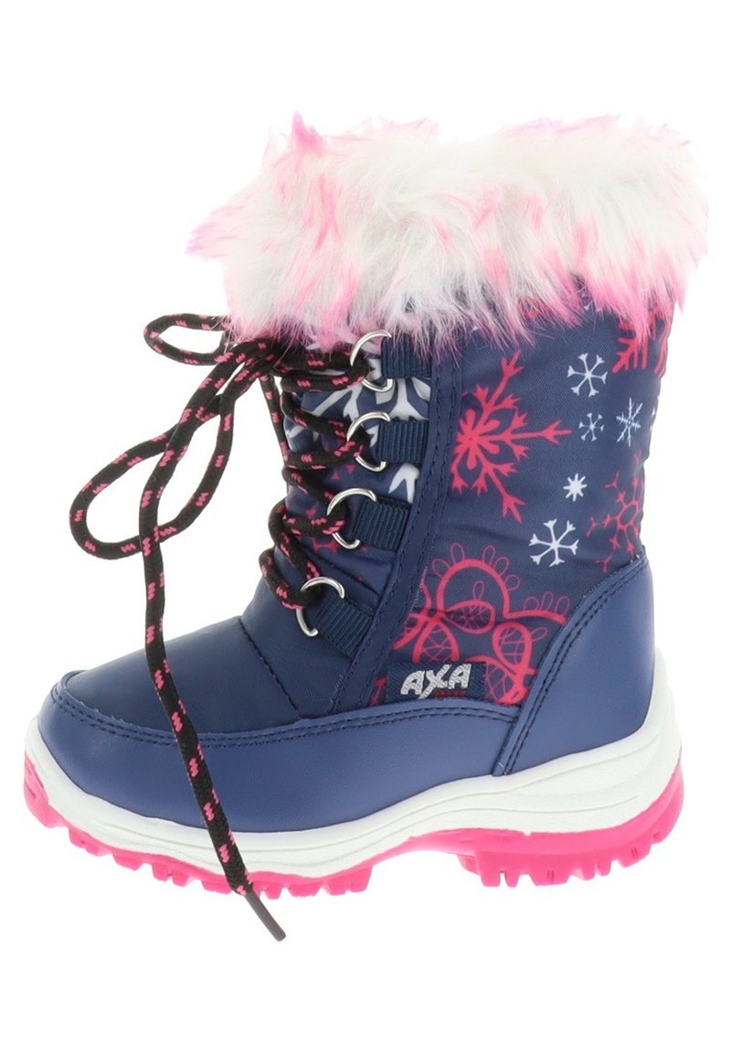 AXA SHOES MLI - Stivali da neve  - blu