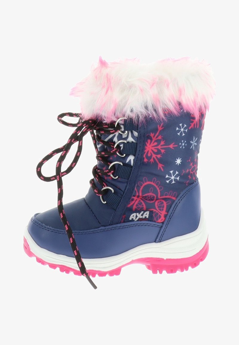 AXA SHOES MLI - Stivali da neve  - blu