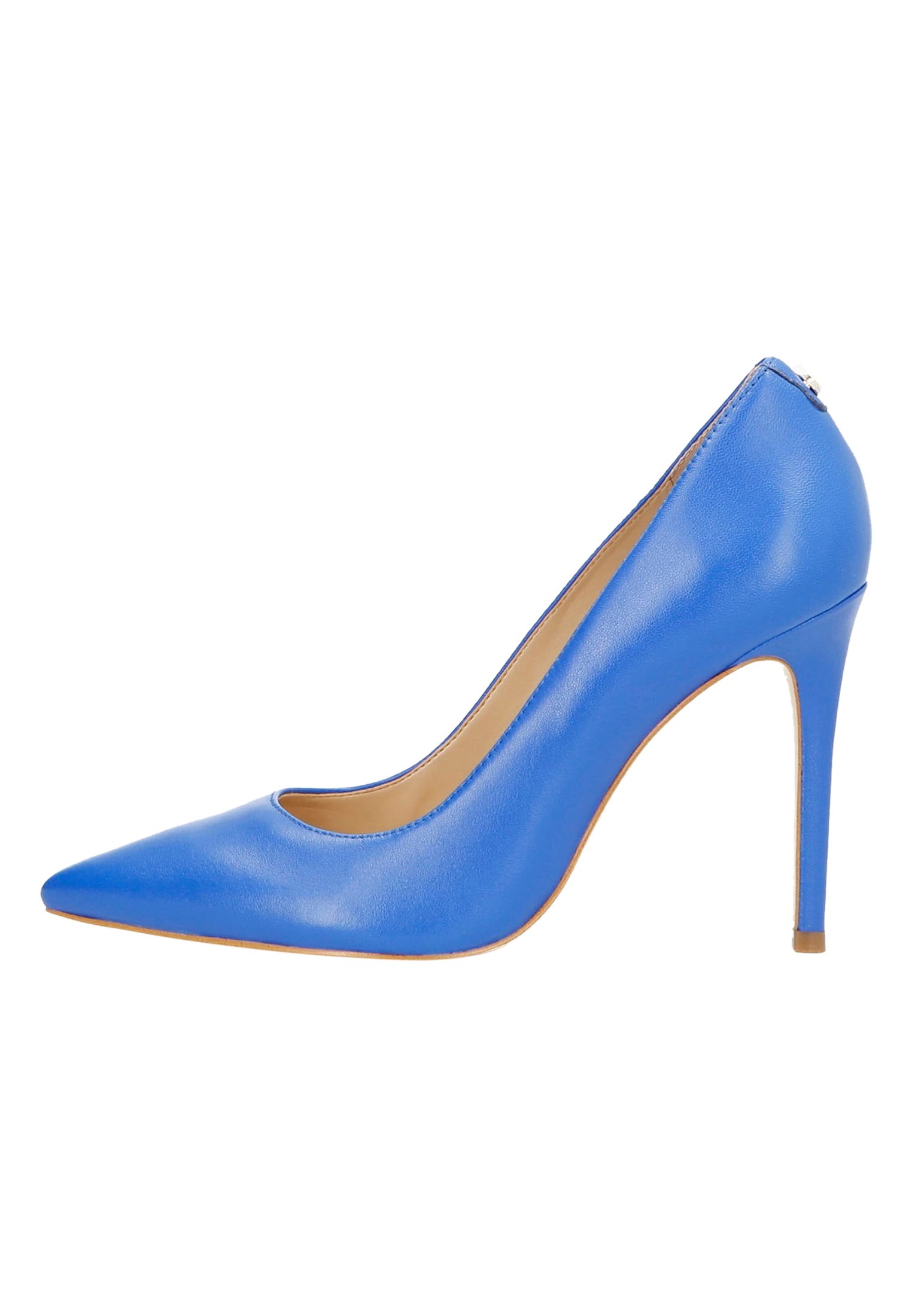 guess blue heels