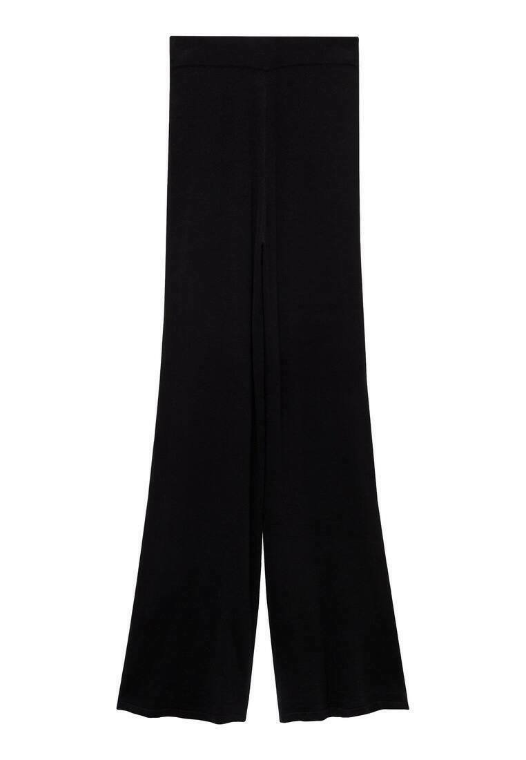 Mango Broek zwart