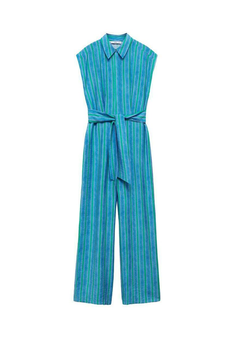 Mango Jumpsuit donkerblauw