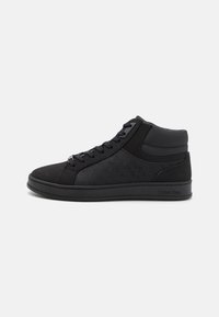 LACE UP - Sneaker high - triple black mono