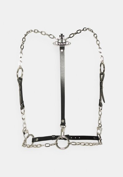 Vivienne Westwood STUDS BELTS CHAIN HARNESS - Korzet - black