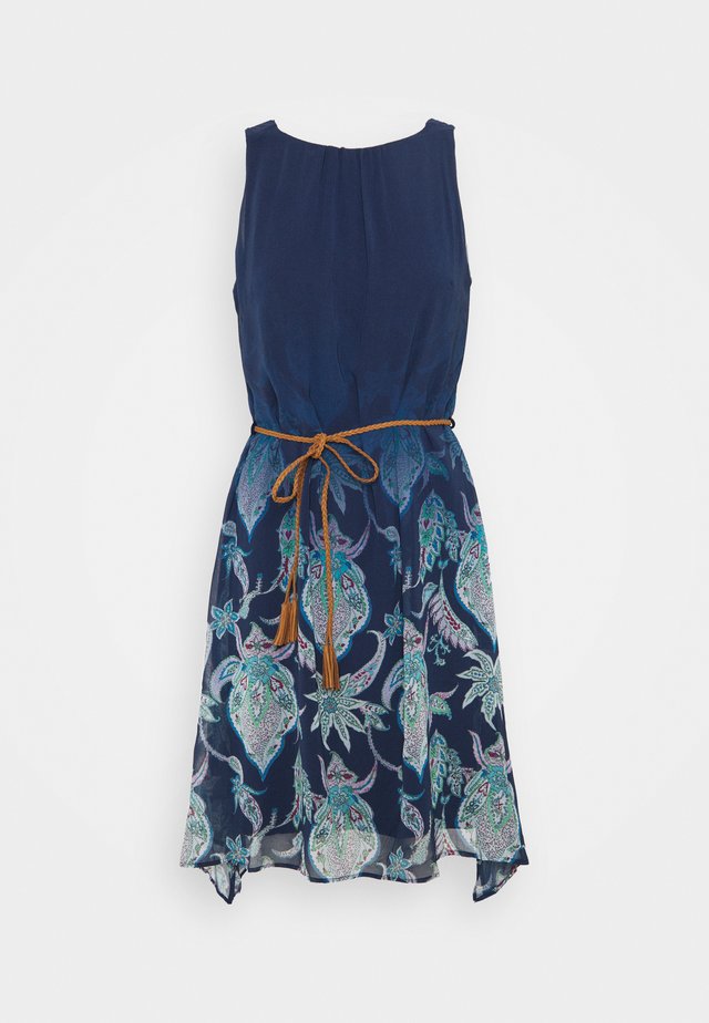 JANE - Korte jurk - blue