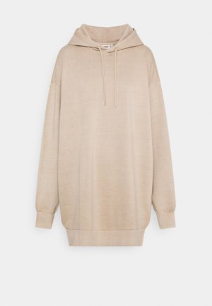 LIZETTE HOODIE DRESS - Denní šaty - beige